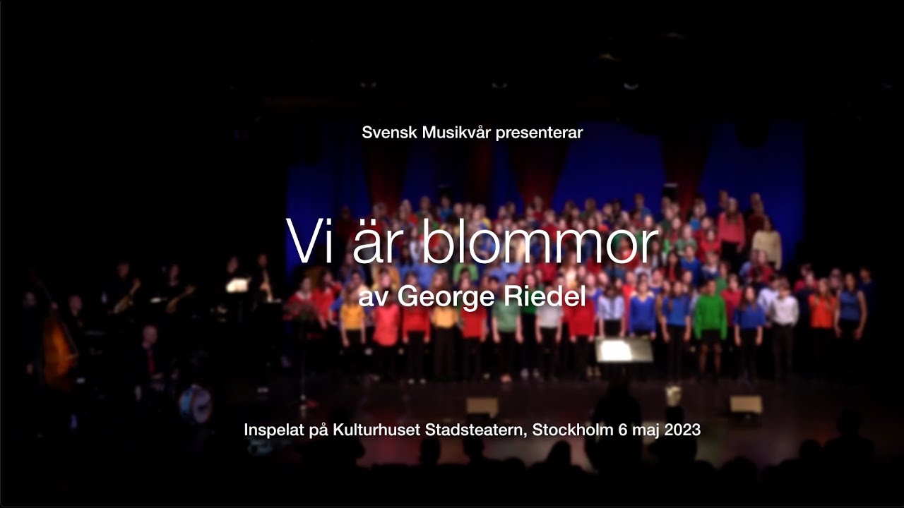 Vi är blommor