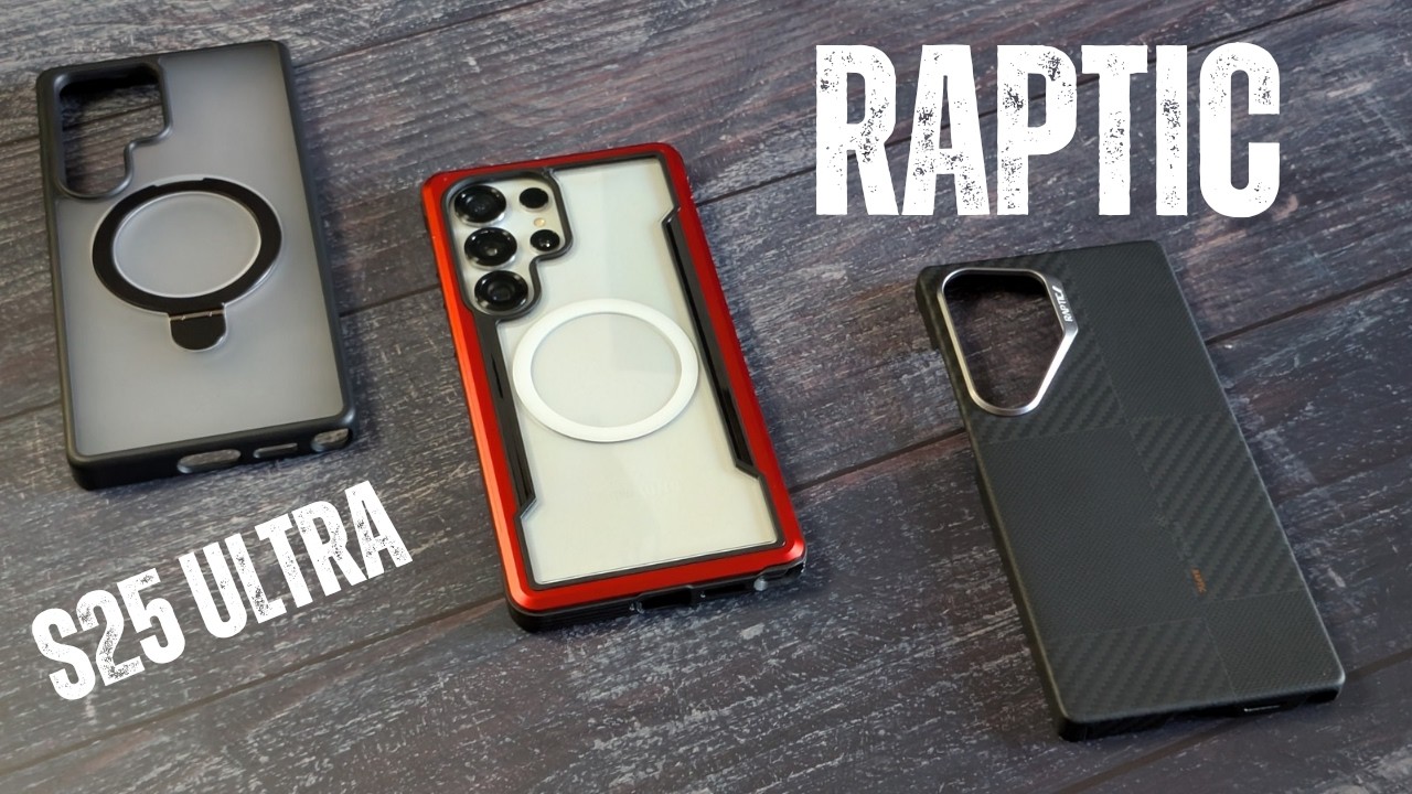 Обзор чехла Raptic для Samsung Galaxy S25 Ultra