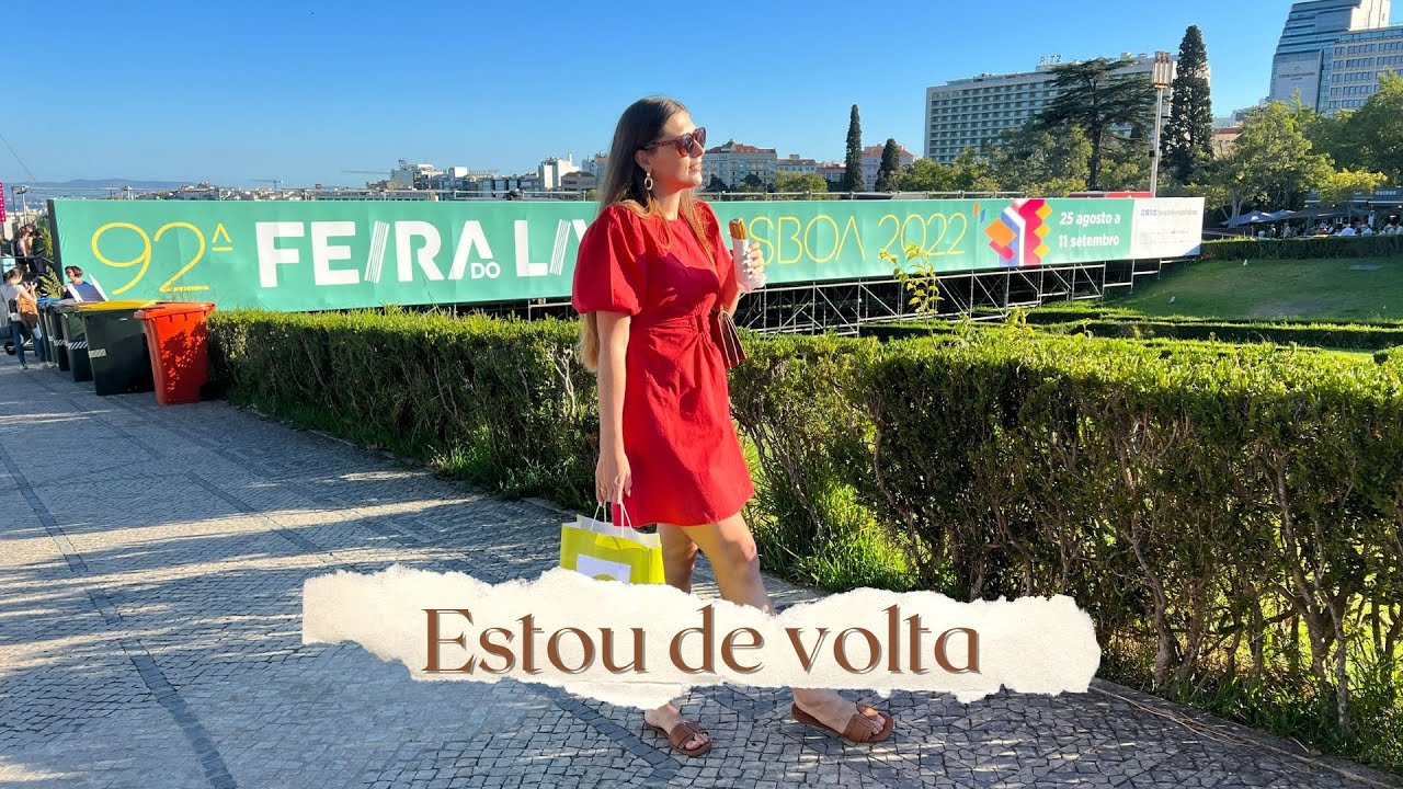 ESTOU de VOLTA! SUPEREI? FEIRA do LIVRO 📚 VLOG