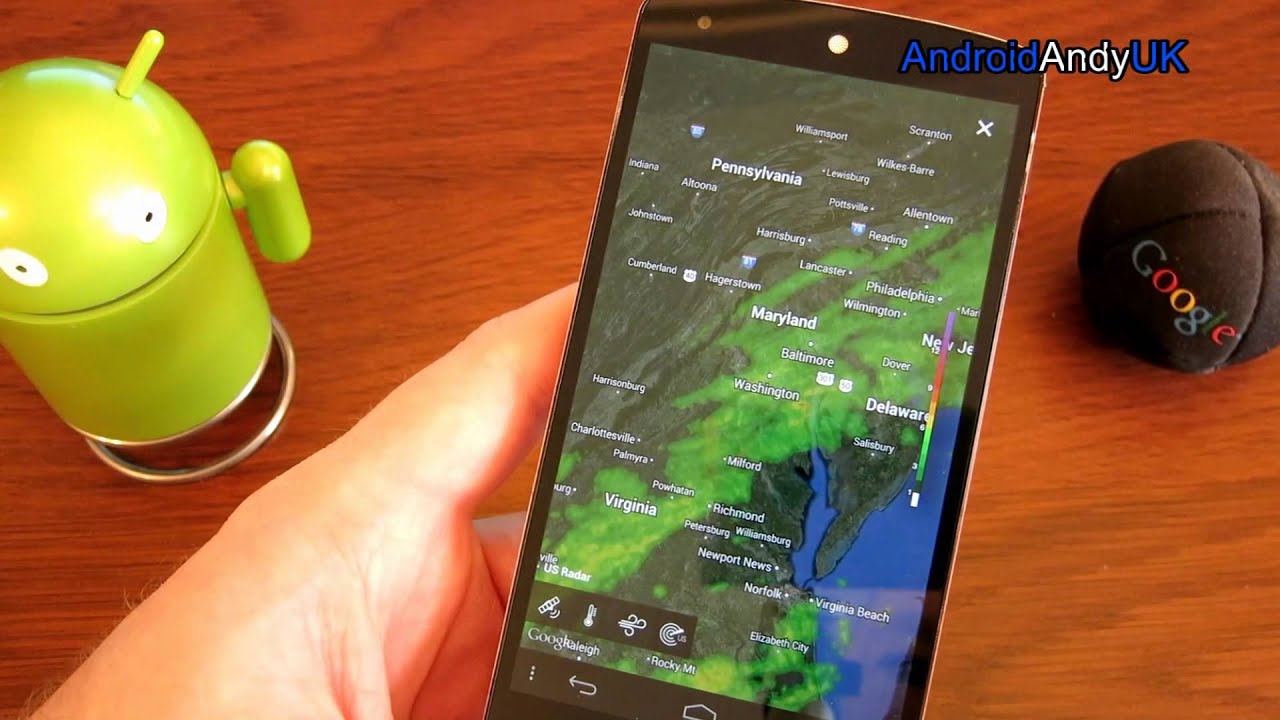 Yahoo Weather Android App Review