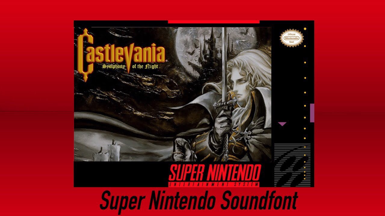 Castlevania Symphony of the Night: Dracula’s Castle 《SNES Sounfont》Remake