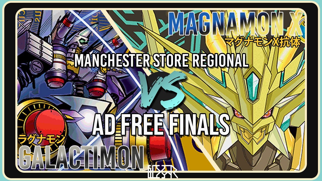 AD FREE Galacticmon vs Magnamon X [BT21 Fanboy3 Manchester Store Regional 2025] FINAL ROUND