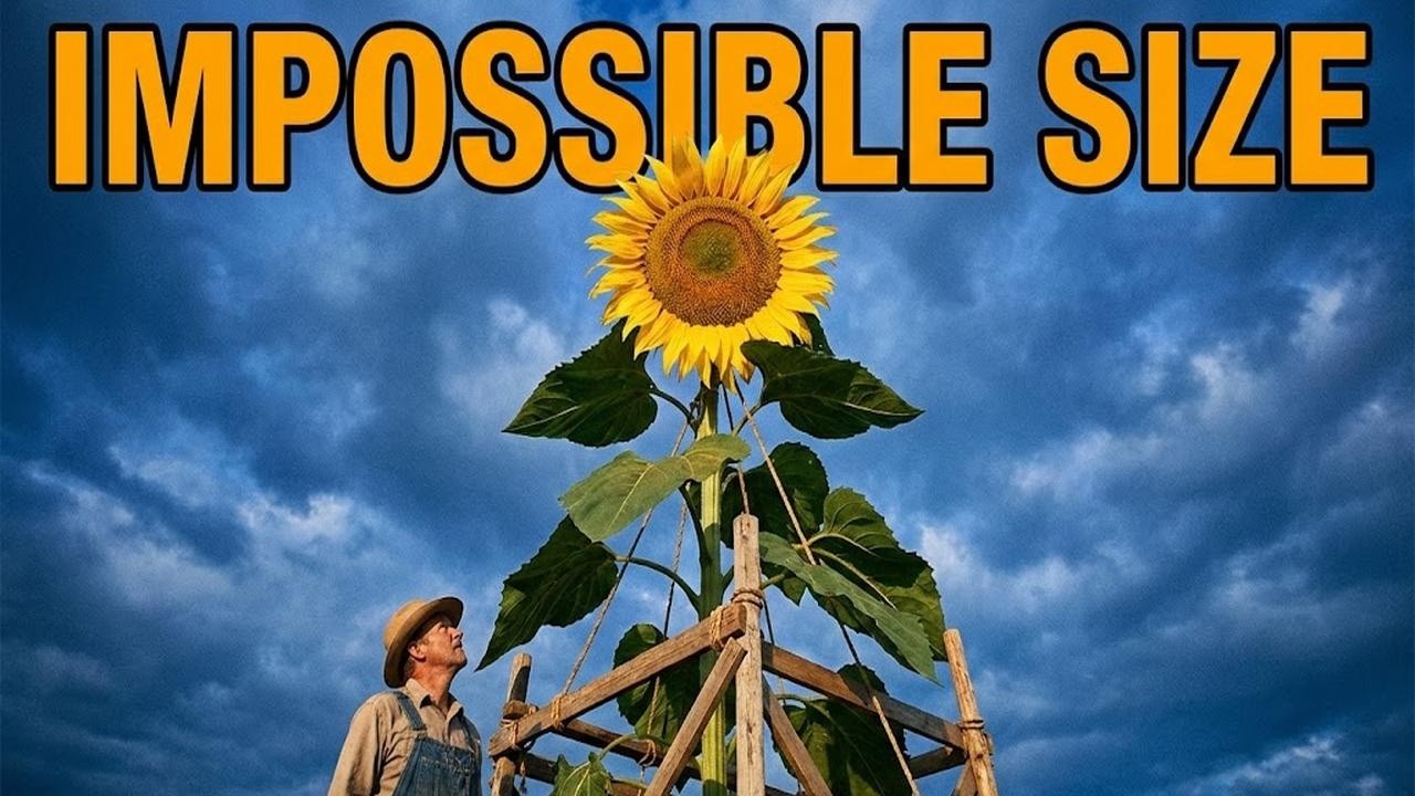 How to Grow 20ft Monsters: The Giant Sunflower Blueprint