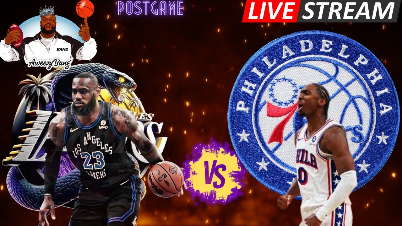 *REACTION* LAKERS VS SIXERS POSTGAME !