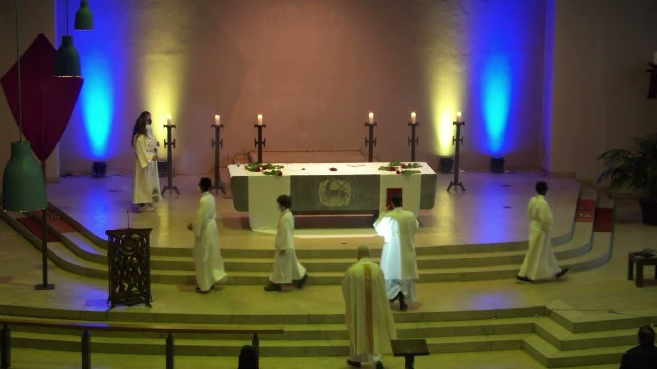 Eucharistiefeier vom letzten Abendmahl - aus der Pfarrkirche Allerheiligen - Gründonnerstag 2022