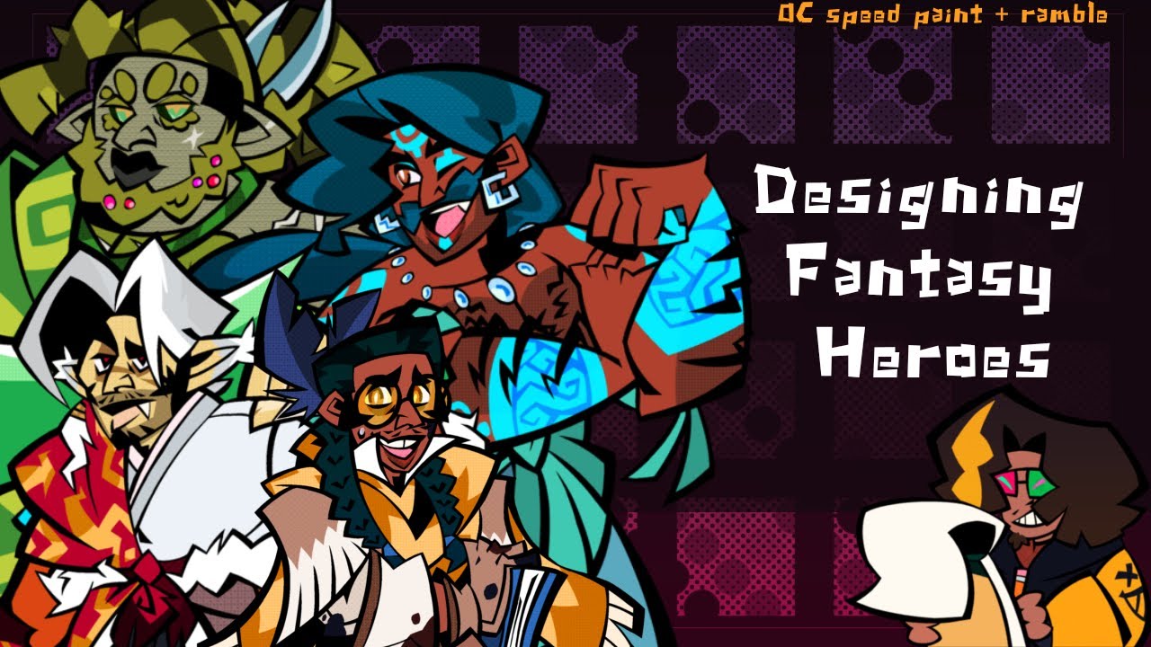 Yapping Your Ears off while I draw my Fantasy OCs || OC Speed paint + Rambling [Heart of Ingahd]