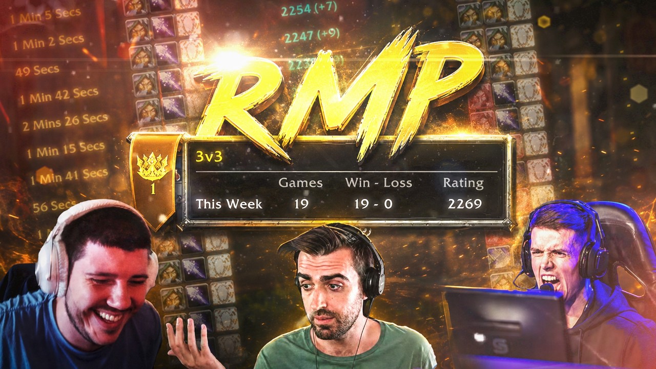 19-0 RMP! We Didn't Lose a Single Game 😳 | TBC 3v3 Arena (ft Pojke and Jugando)