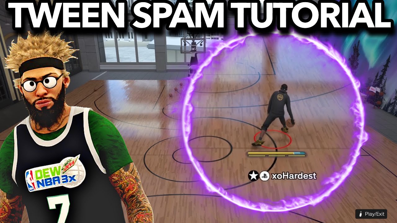 HOW TO TWEEN SPAM UP THE COURT NBA 2K26 | DRIBBLE TUTORIAL