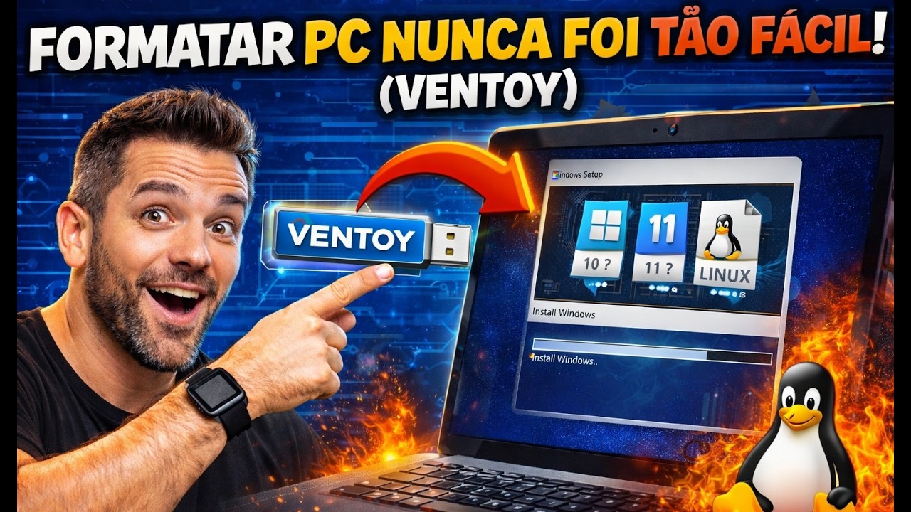 Formatar PC com Ventoy: Opções Certas e Sem Erros