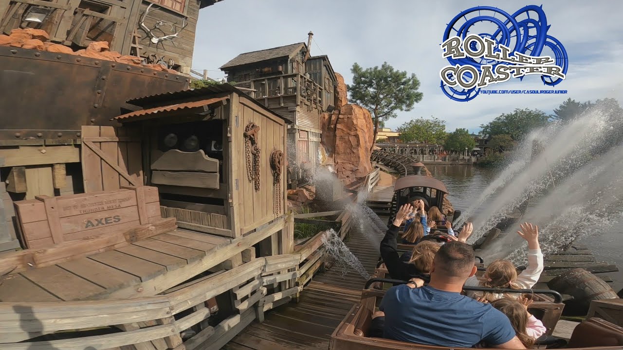 Disneyland Paris Big Thunder Mountain OnRide 2023