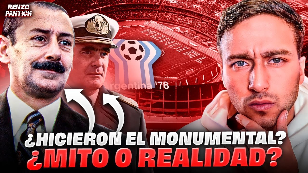 🎙🚨 La MENTIRA del MITO HISTÓRICO: a RIVER NO le hicieron el MONUMENTAL los Militares