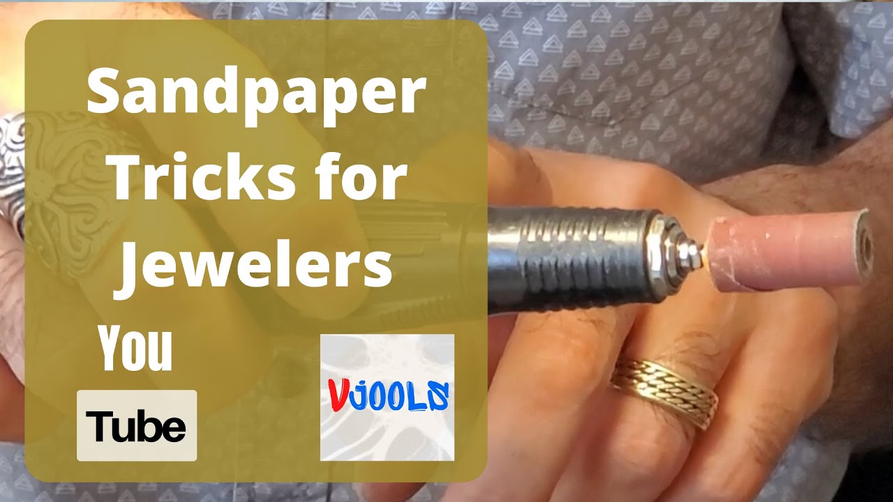 How To Make A Sandpaper Roll For Jewelry