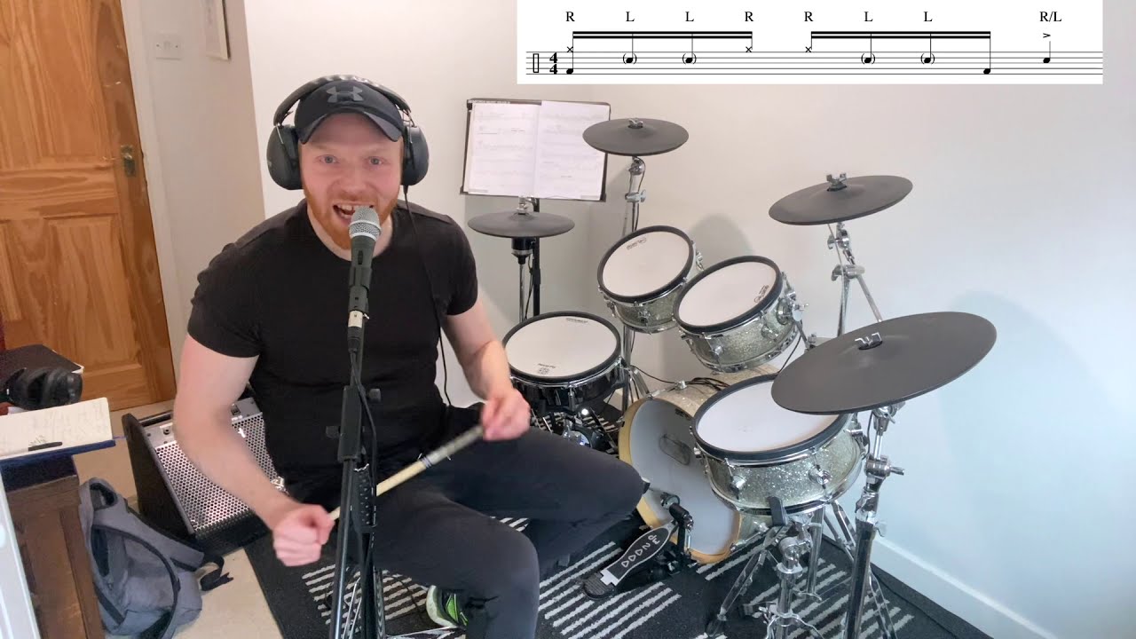 The Steve Gadd Flutter Lick!
