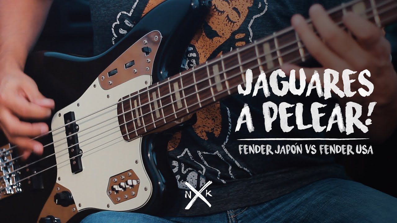 🇨🇱 Jaguares a pelear! 🐆 | Fender Jaguar MIJ vs USA  - Nachoko