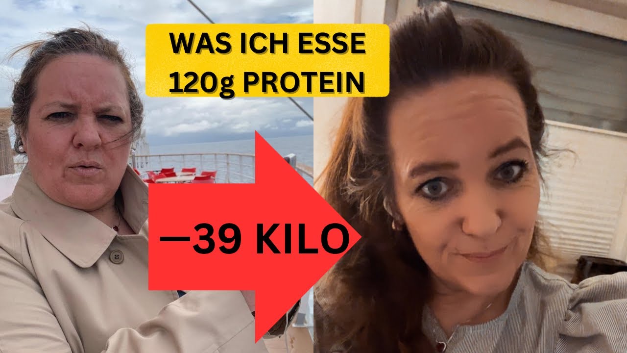 Abnehmen -39 Kilo | was ich esse mit 120g Eiweiß | what I eat in a day