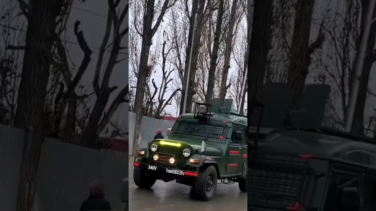 Indian Army Rashtriya Rifles Convoy | MPV, Rakshak & Stallion