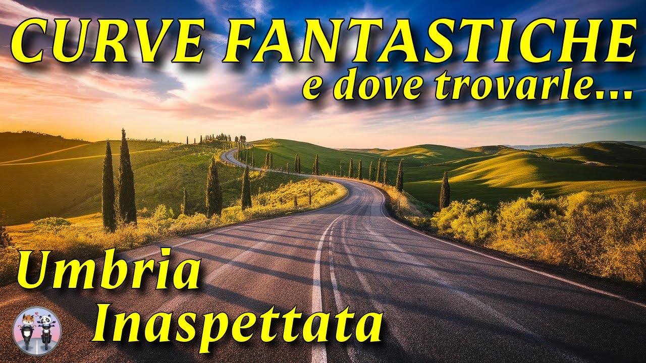 Wow, che curve! E che sorpresa l'Umbria in moto!