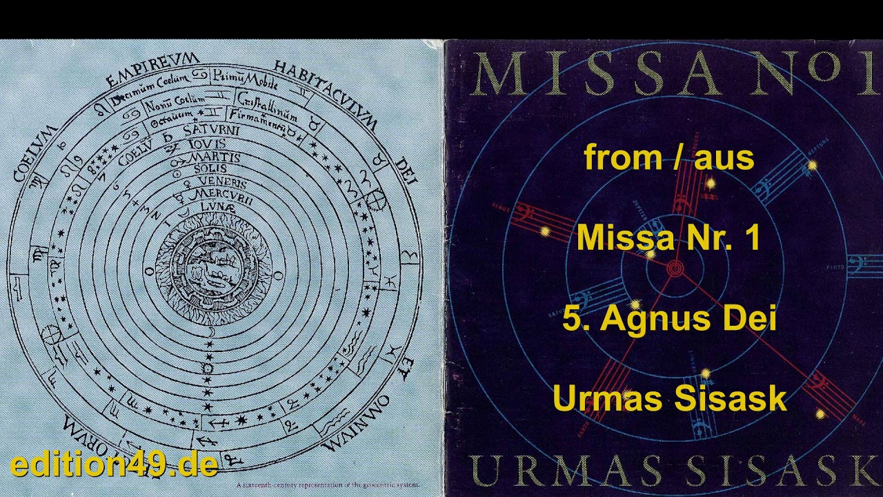 Agnus Dei from Missa Nr 1 Urmas Sisask