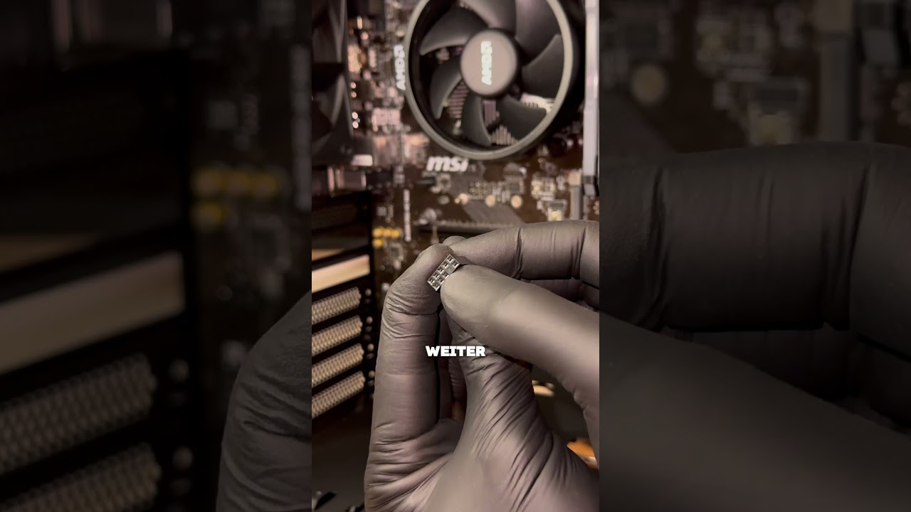 Anleitung: Wie verkabelst du deinen Gaming PC richtig? #gamingpc #hardware
