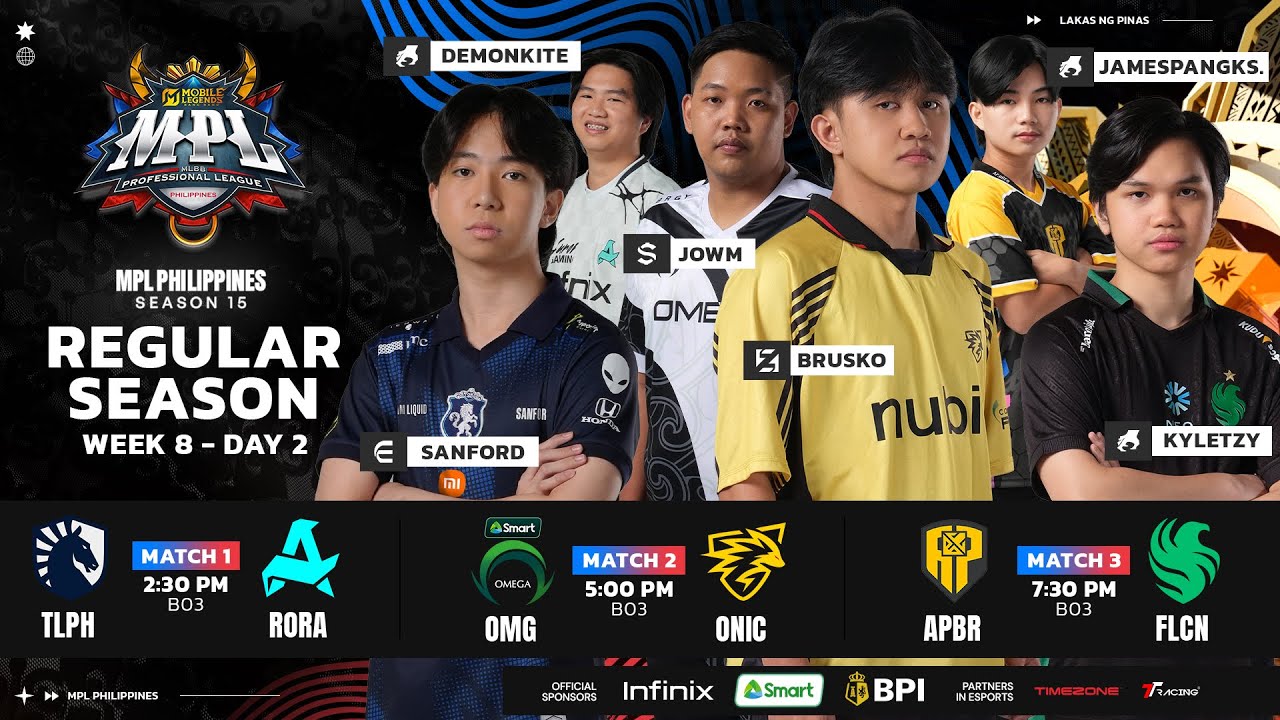 🔴 LIVE | MPL PH S15 | ENGLISH - Week 8 Day 2