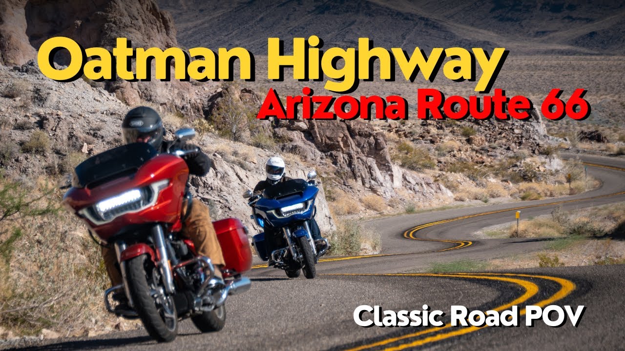 Oatman Hwy in Arizona | Route 66 | Classic Road POV