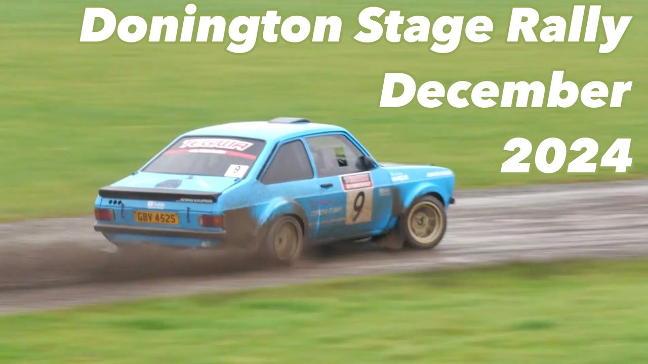 Donington Park Stage Rally December 1st 2024! Raw footage and pure sound!