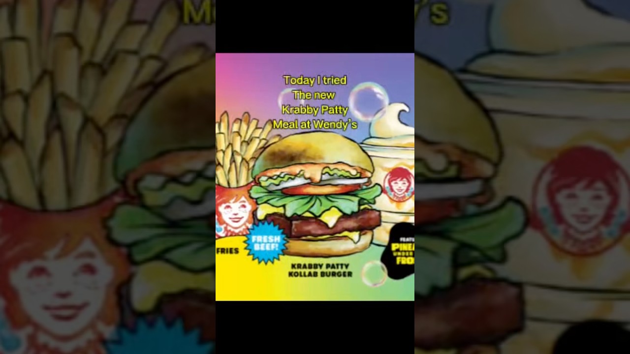 My review on the new Krabby Patty meal 