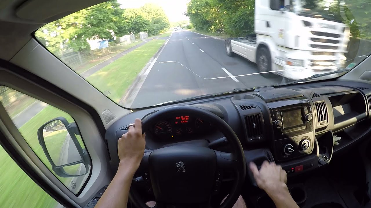 Peugeot Boxer 2.0 BlueHDi (2017) - POV Drive