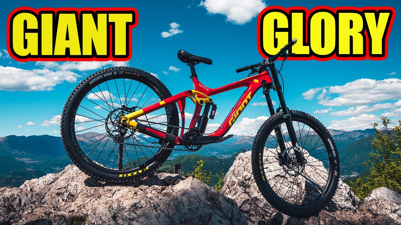 UNA BICI DA DOWNHILL UNICA! GIANT GLORY CUSTOM