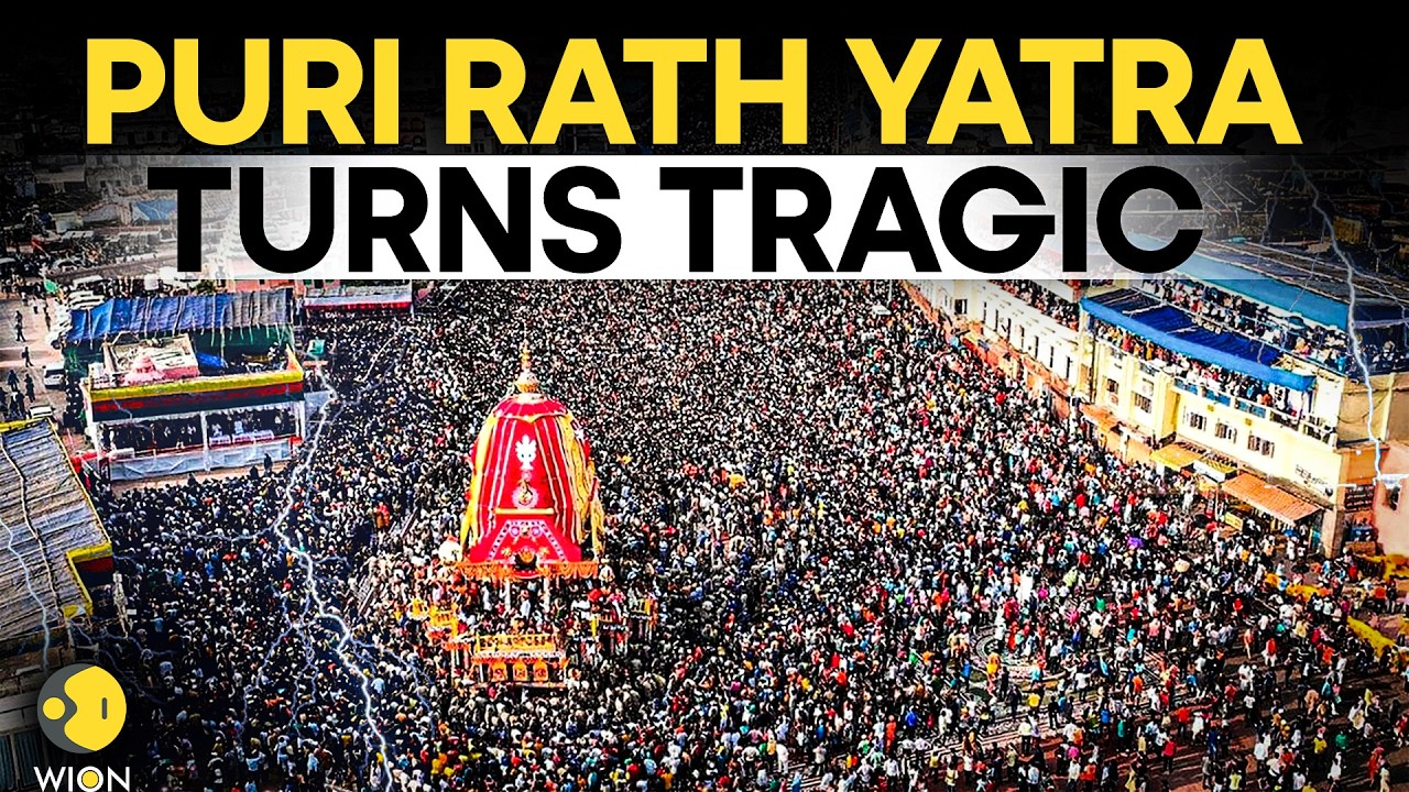 Puri Rath Yatra: One Dead, Over 100 Devotees Faint Amid Crowd Surge | WION Originals