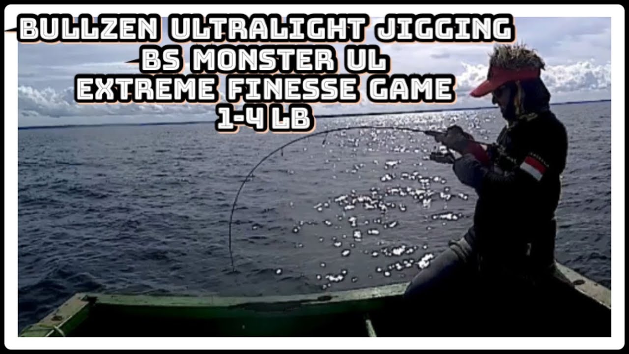 Bullzen Ultralight Jigging | BS Monster UL Extreme Finesse Game 1-4 Lb