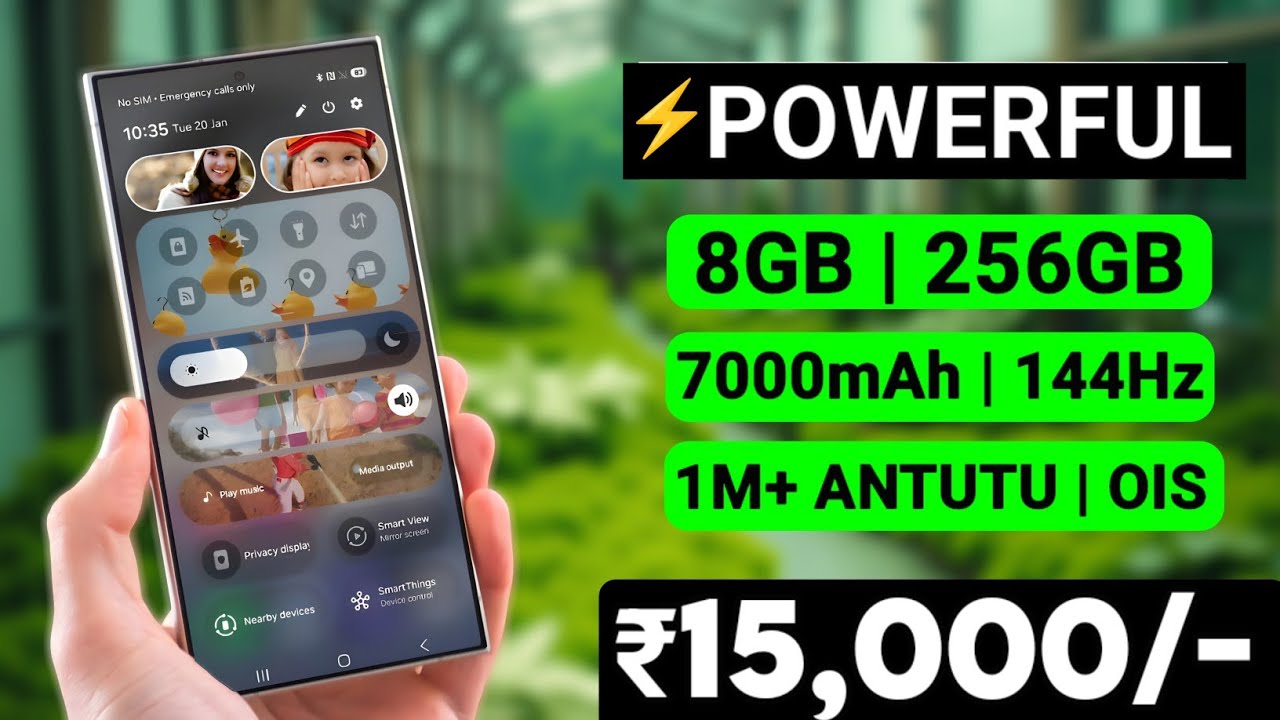 Top 4 Best Smartphones Under ₹15,000 in 2026 | 8GB RAM, 7000mAh & 1M+ Antutu! 🔥
