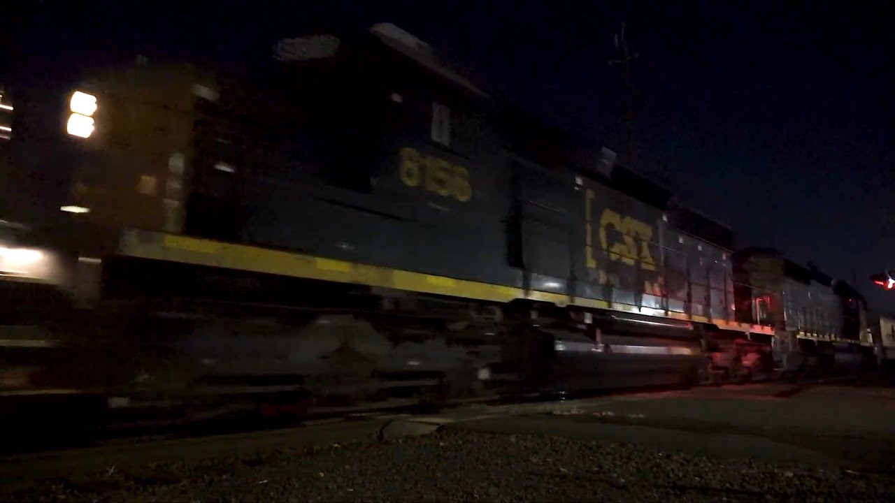 Full HD 60FPS: Conrail OI-16 on Garden State Secondary and Amboy Secondary with CSX SD40-2s 1/4/26