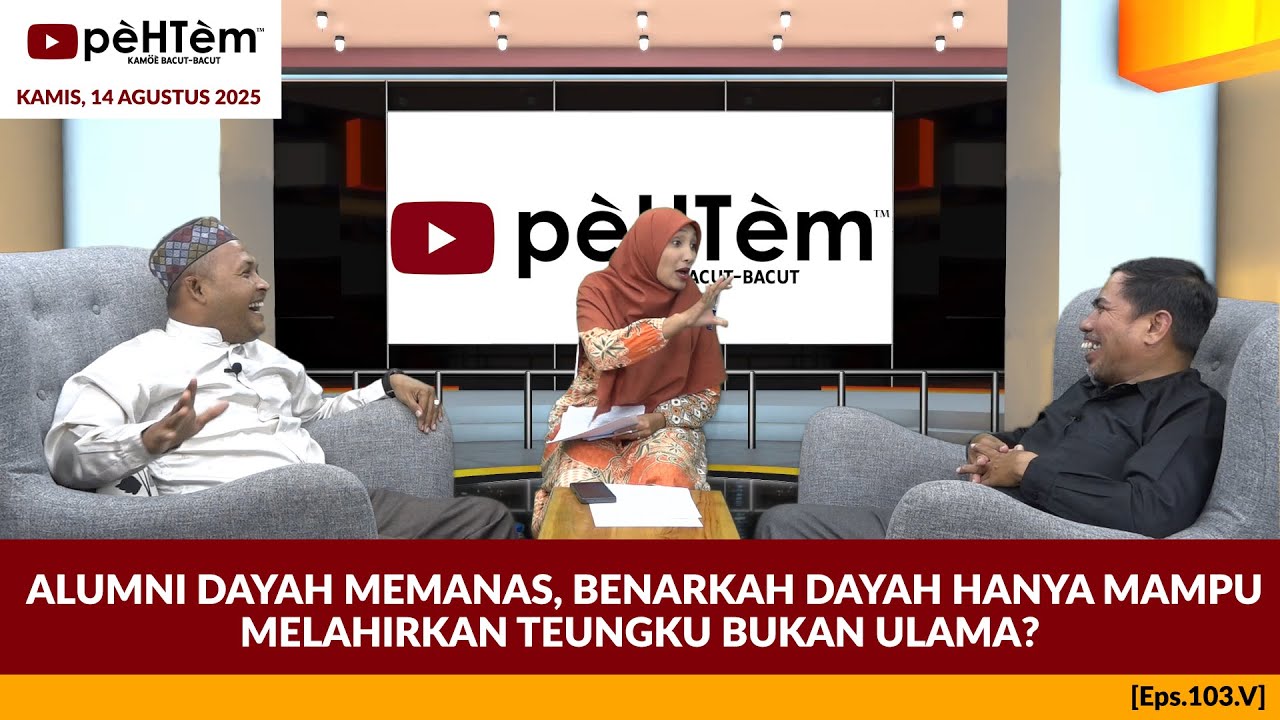 Alumni Dayah Memanas, Benarkah Dayah Hanya Mampu Melahirkan Teungku Bukan Ulama? [Eps.103-V]