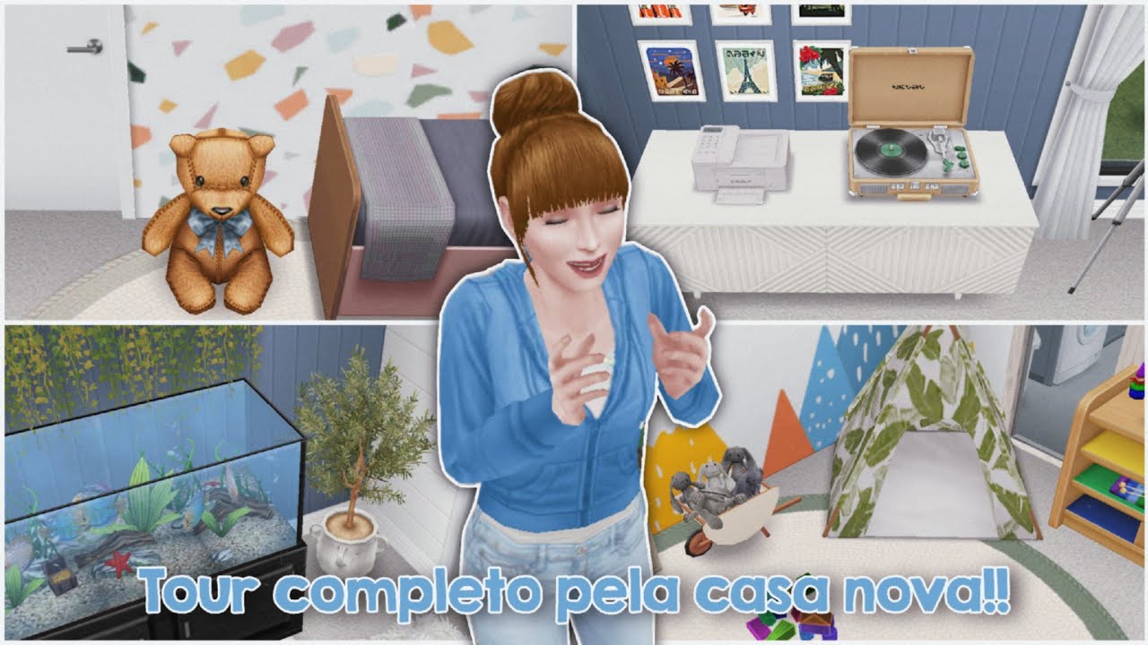 Tour completo pela casa nova! |🍂🏠| THE SIMS FREEPLAY