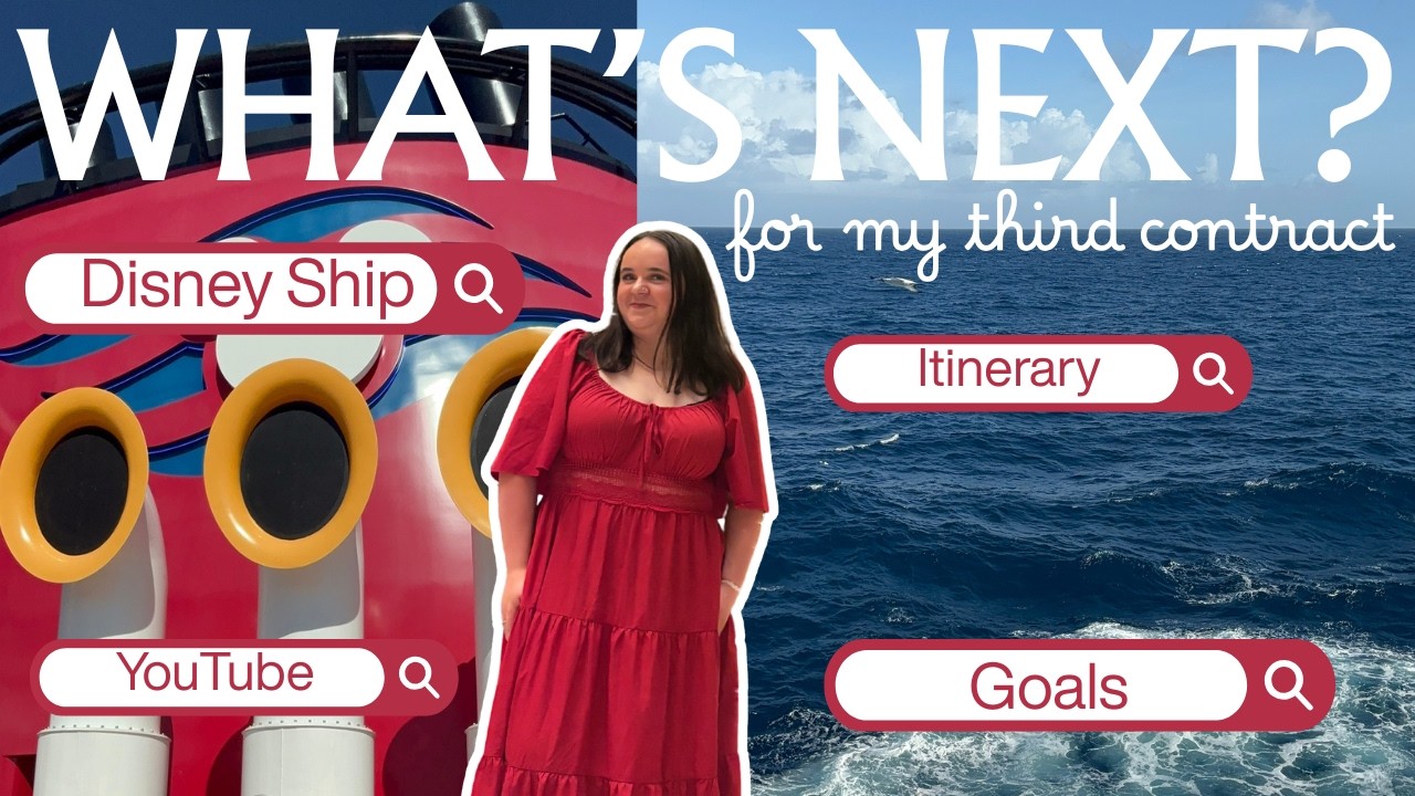 DCL CONTRACT THREE ANNOUNCEMENT ✨🐚 Ship, Itinerary and Contract Goals