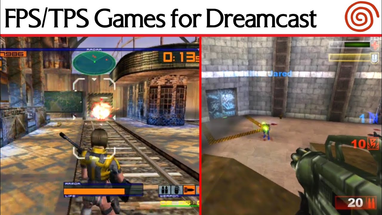 Top 7 Best TPS & FPS Games for Dreamcast
