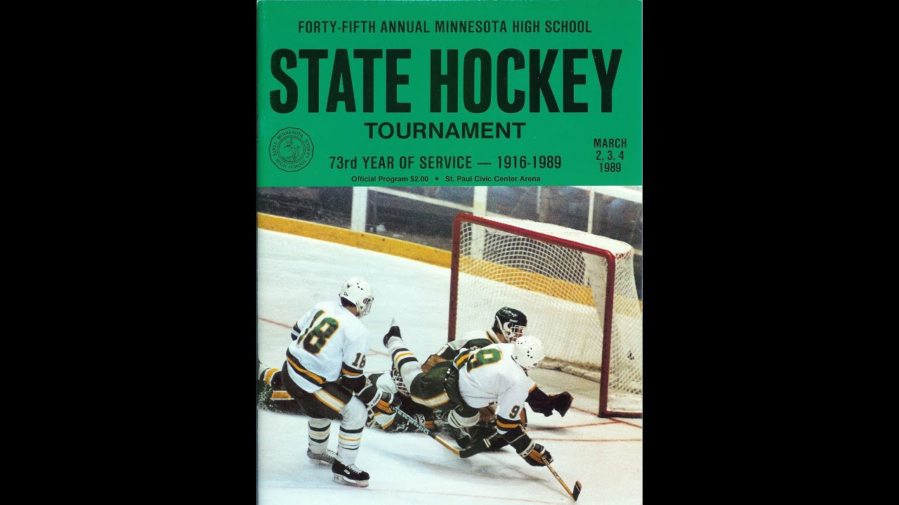 1989 MN State High School League Hockey Tourney Quarterfinal - Bloomington Jefferson vs Warroad