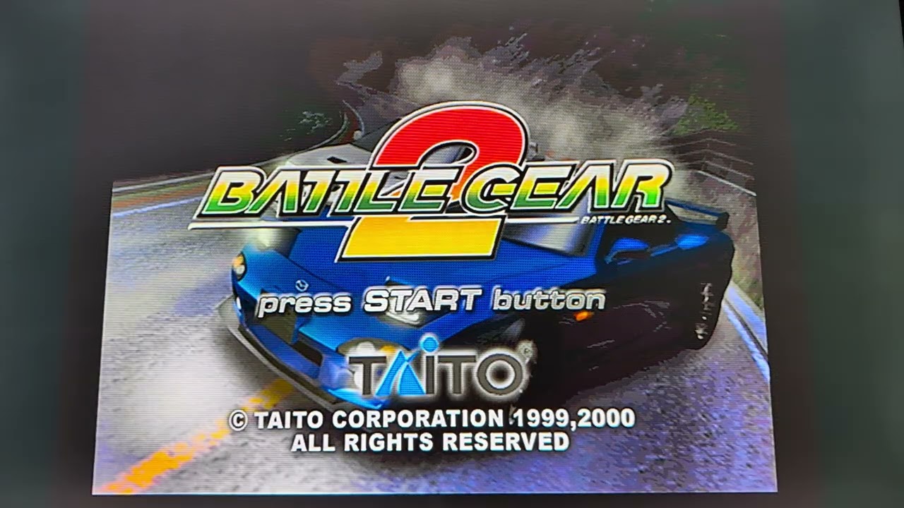 PS2版BG2 中級レース★★★初撃破 ネジコン使用