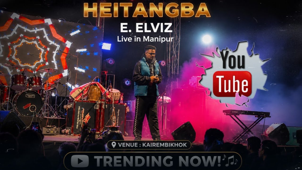 HEITANGBA ( Enung Sora ) | Trending Manipuri Romantic Song | E. ELVIZ | Live Stage Performance