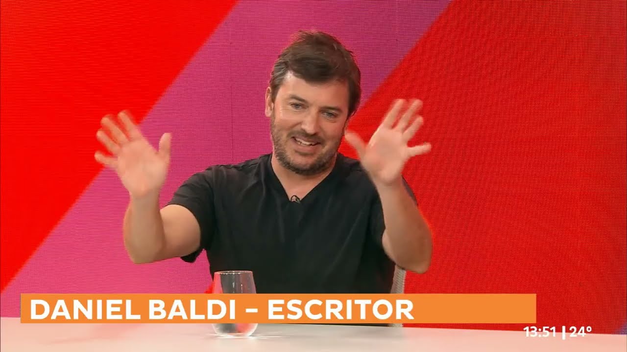 En #Deportes5 conversamos con el escritor Daniel Baldi
