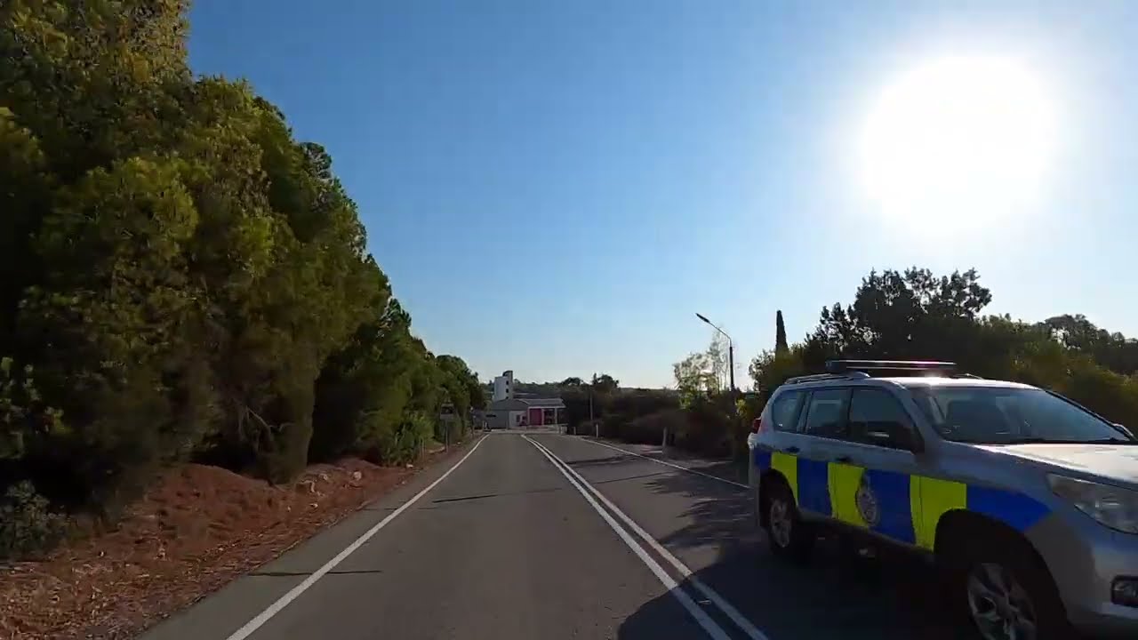 Akrotiri (Chypre)  Route vers Kourion, Gopro / Akrotiri (Cyprus)  Road to Kourion, Gopro