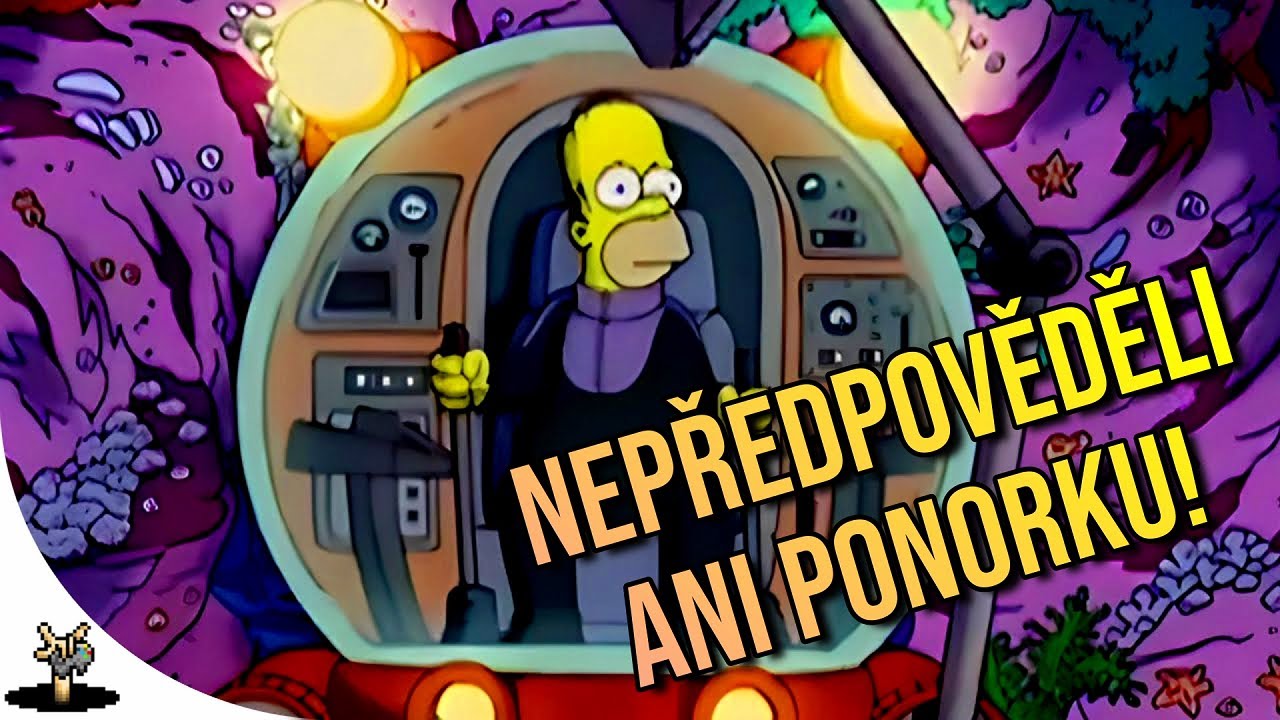 Simpsonovi nepředpověděli ponorku Titan!