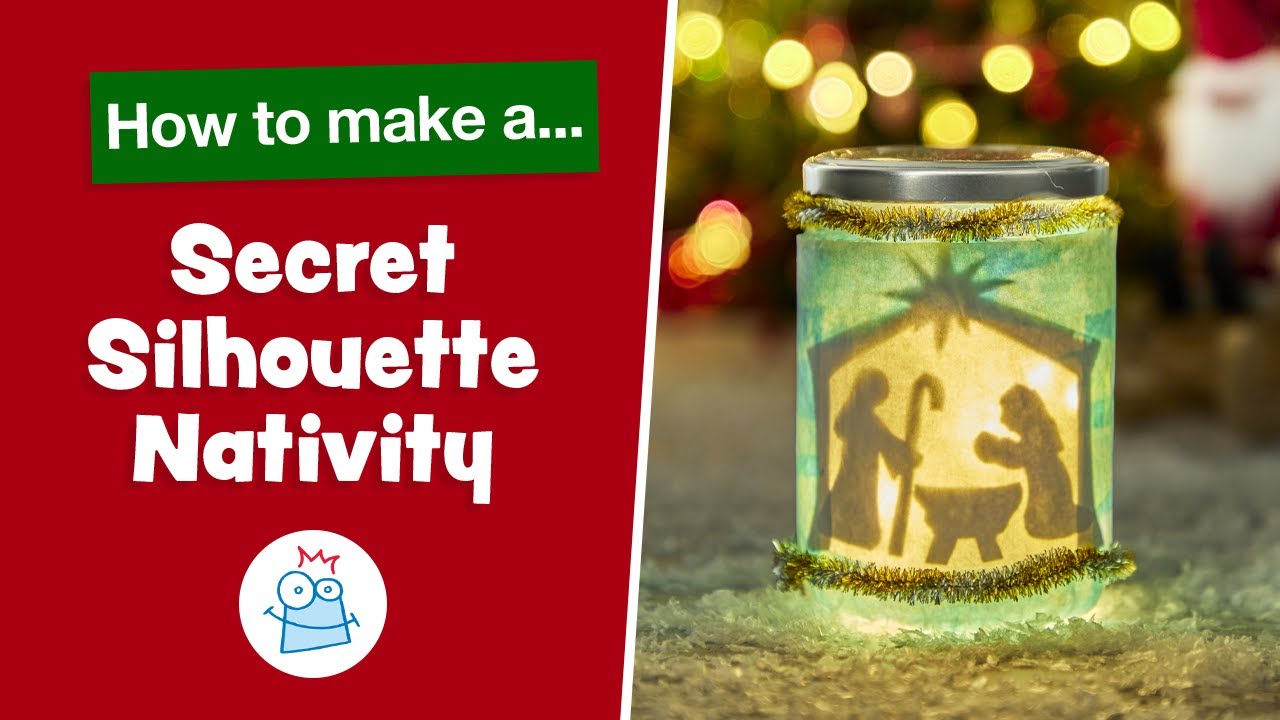 How to make A Secret Silhouette Nativity | Baker Ross