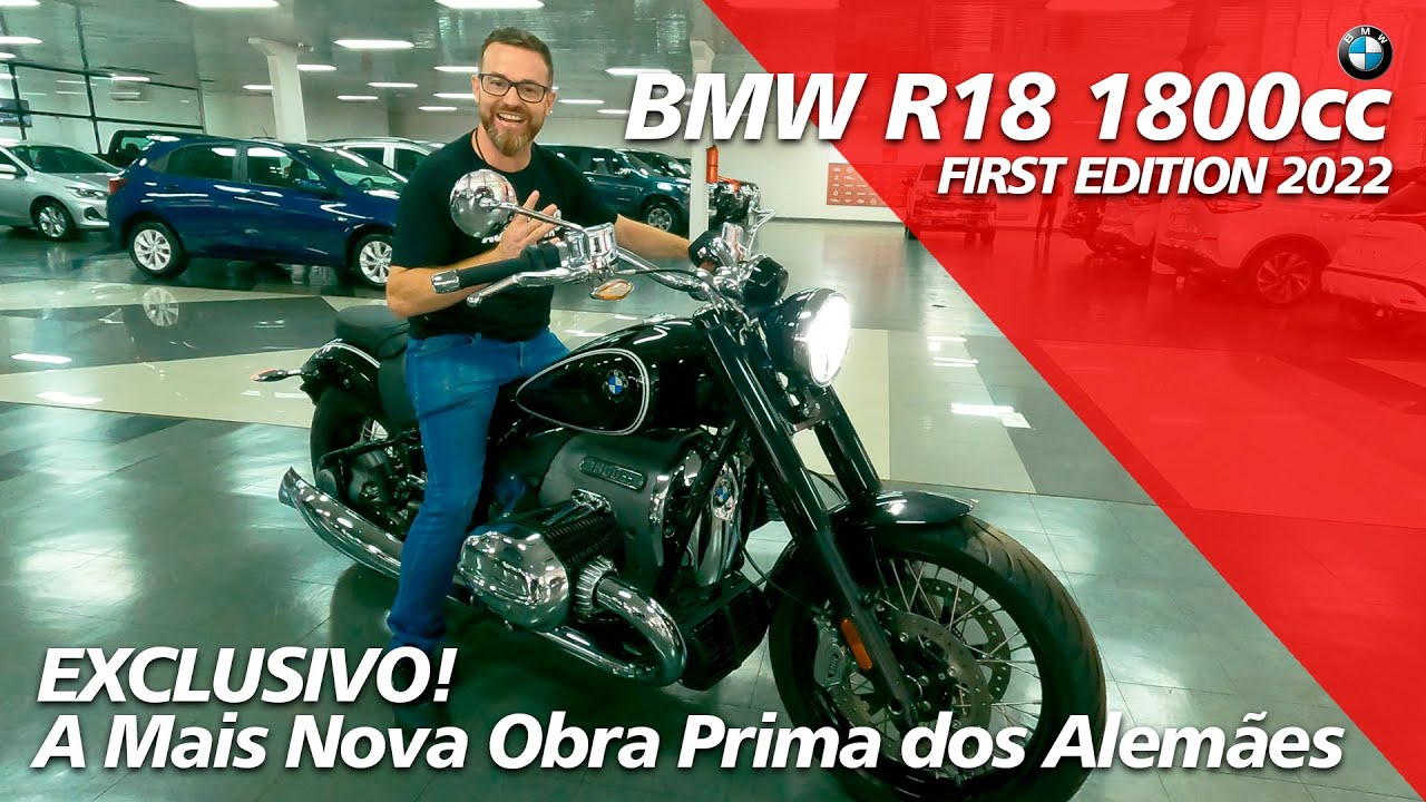 EXCLUSIVO! NOVA BMW R18 FIRST EDITION 2022 - A Mais Nova Obra Prima dos Alemães