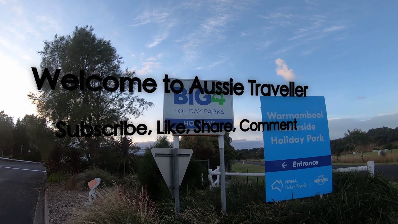 Walking Big 4 Riverside Holiday Park Warrnambool Victoria Australia
