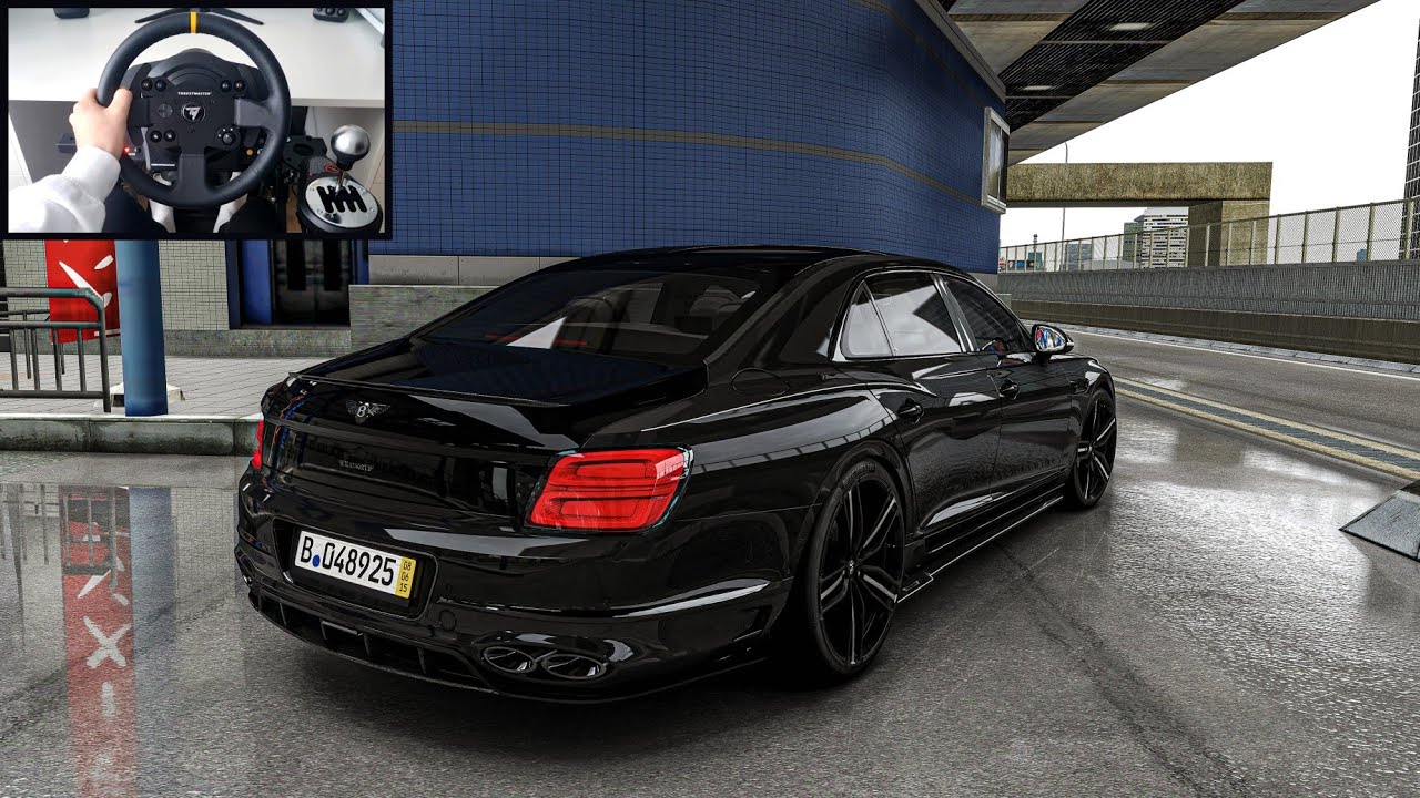 Bentley Flying Spur Mansory | Assetto Corsa | Steering Wheel Gameplay