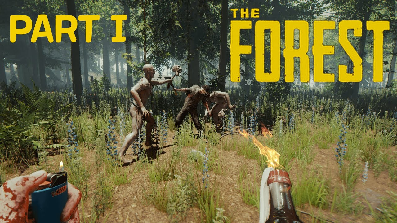 THE FOREST Full Gameplay Walkthrough / No Commentary / Long Play - Part 1