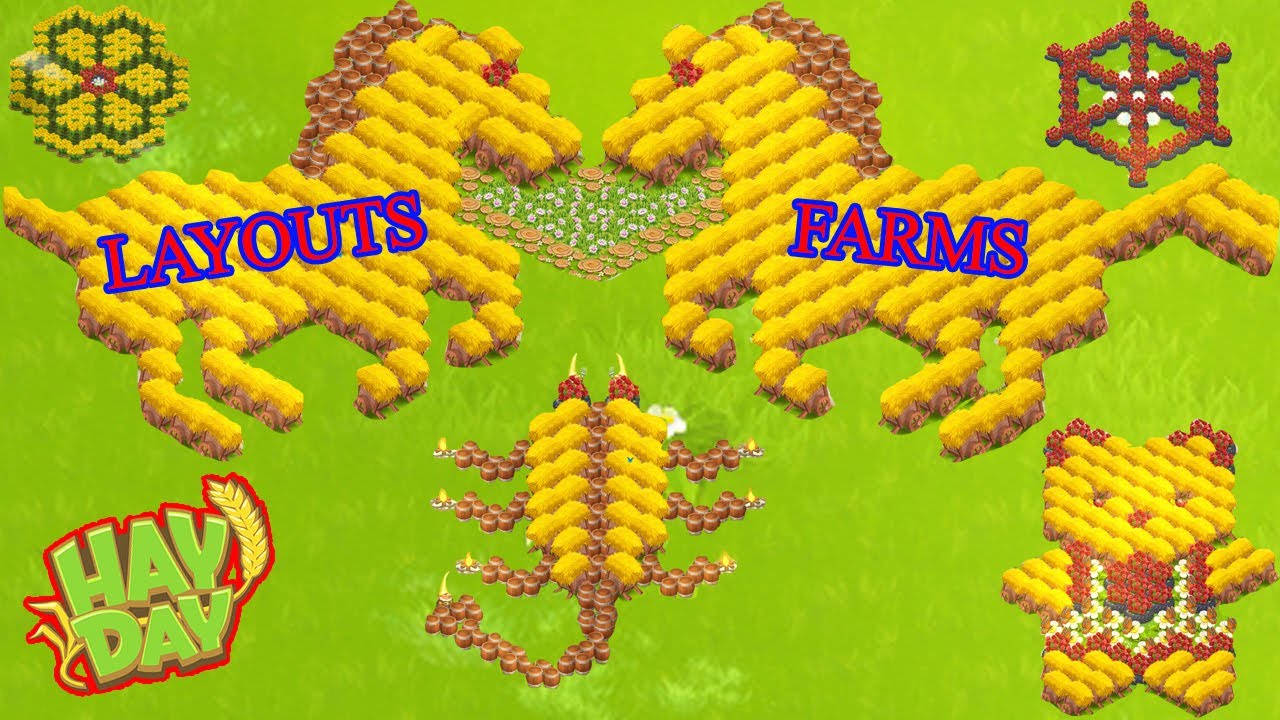 Hay Day | beautiful farm style | my screenshots for 2 years | part 1