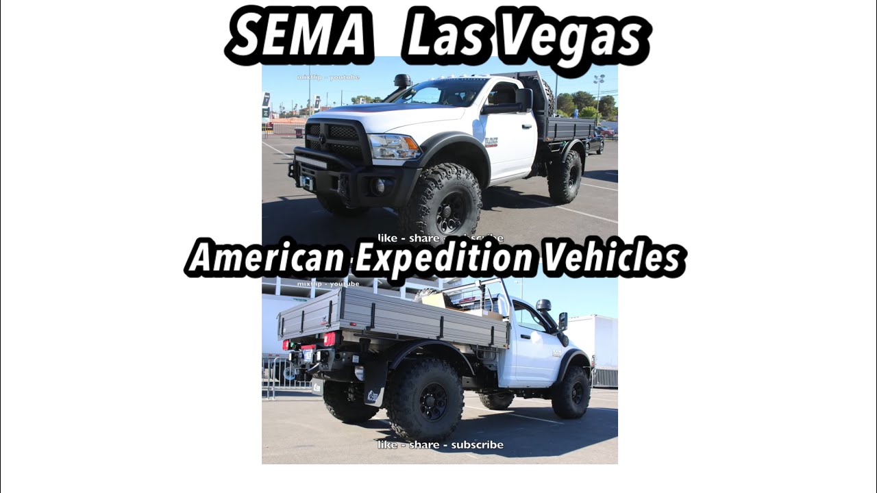 AEV Dodge 2500 cummins 4x4 :SEMA Las Vegas